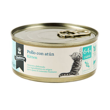 Criadores Kitten Pollo y Atún lata para gatos