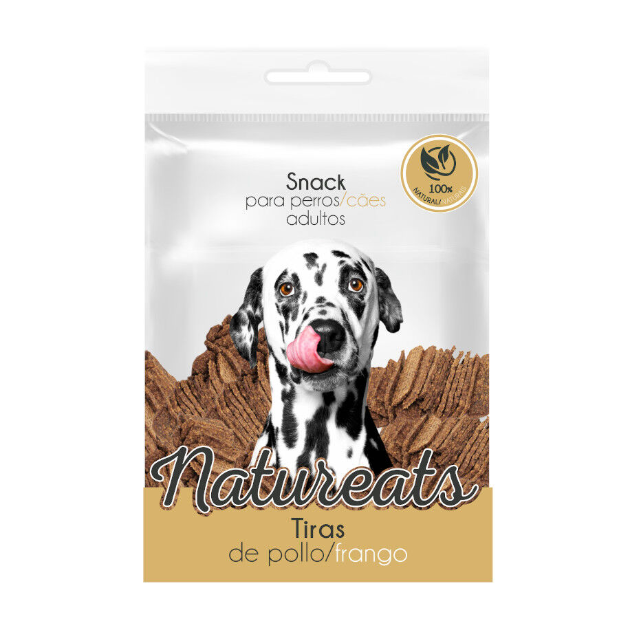 100 g Natureats Tiras de Pollo para perros, , large Imagen numero 1