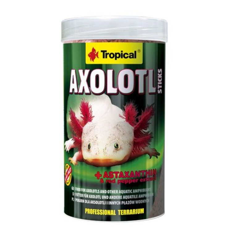 Tropical Axolotl Sticks Alimento para axolotes, , large image number null