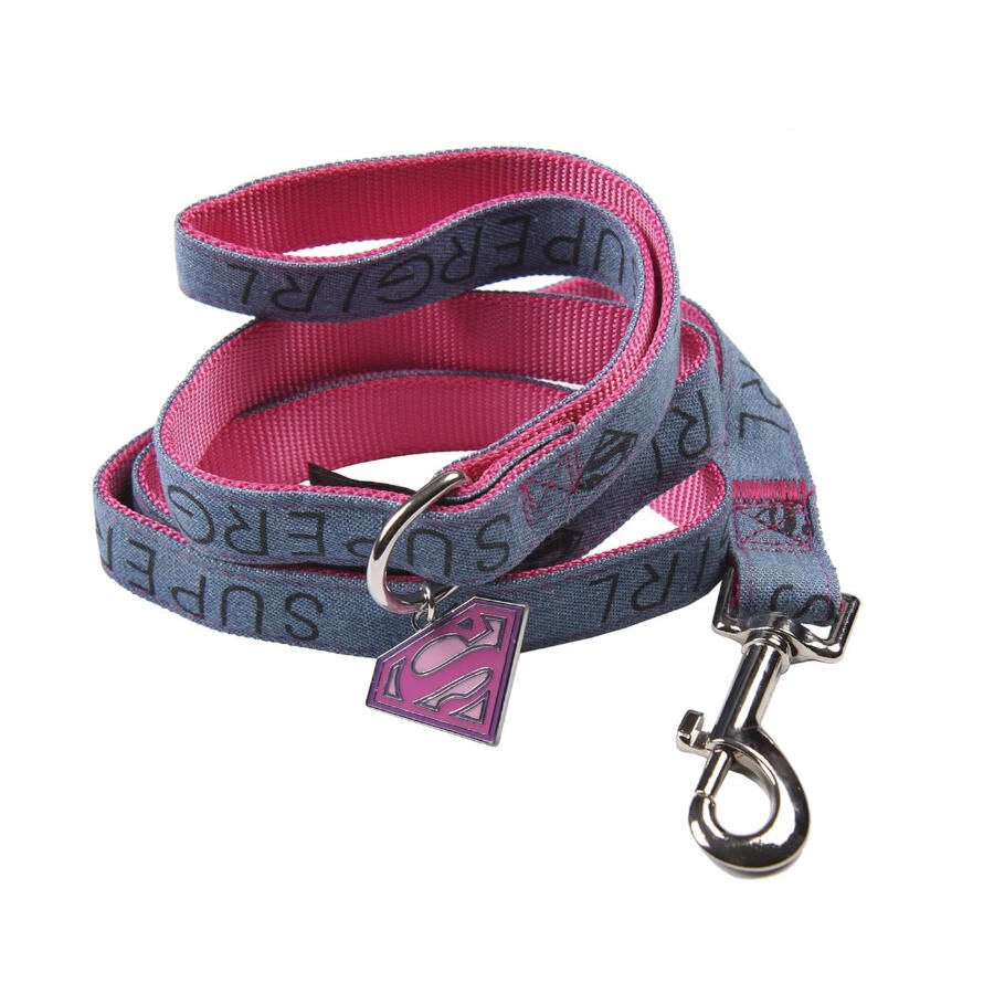 DC Comics Supergirl Correa Estampado para perros, , large Imagen numero 1