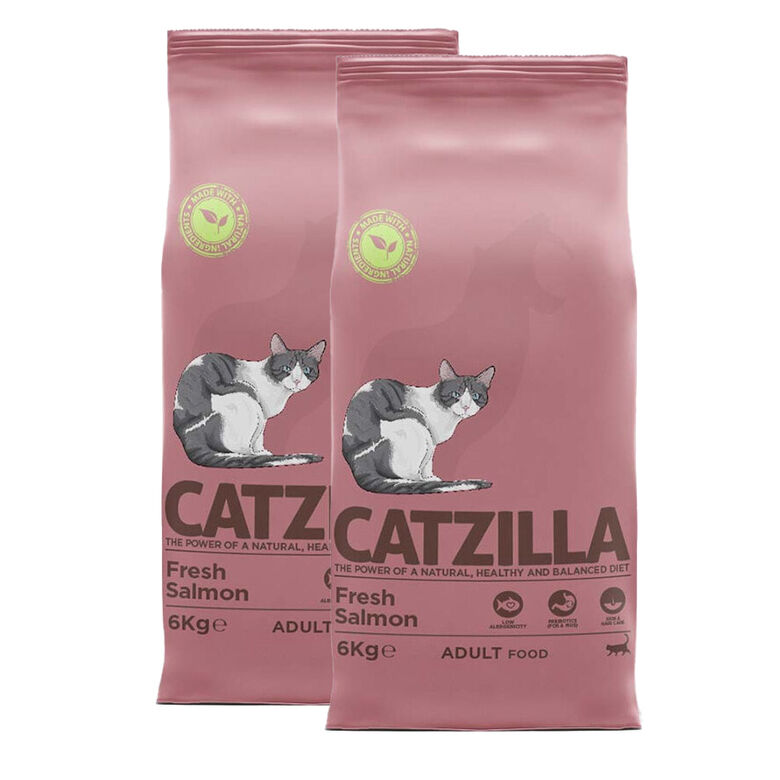 Catzilla Adult Salmón pienso para gatos thumbnail