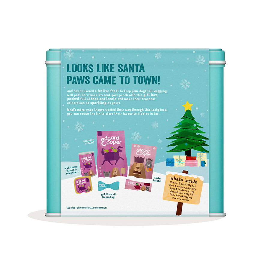 1 ud. Edgard & Cooper Kit de Navidad con comida, contenedor y pajarita para perros, , large Imagen numero 7