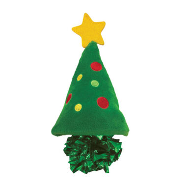 Kong Holiday Crackles Árbol de Navidad de juguete para gatos