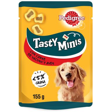 Pedigree Tasty Mini Snacks Sabor Buey y Ave para Perros