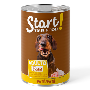 Start Adult Pollo en Paté lata para perros