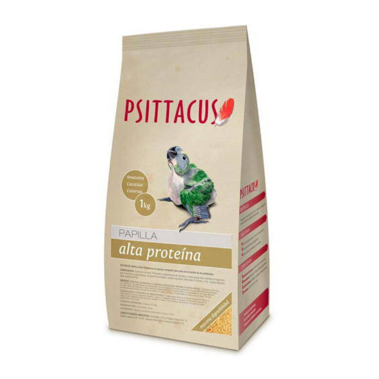 Psittacus Alta Proteína Papilla para pájaros,  Imagen numero 1 Psittacus Alta Proteína Papilla para pájaros, , large Imagen numero 1