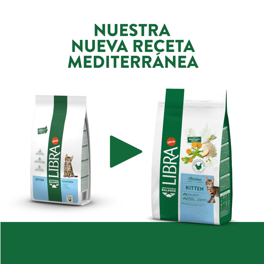 Libra Kitten Pollo pienso para gatos thumbnail