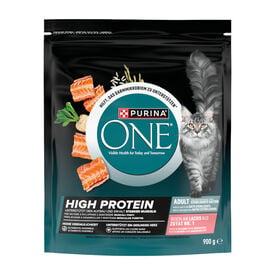 Purina ONE Pienso High Protein esterilizado Salm&oacute;n para gatos