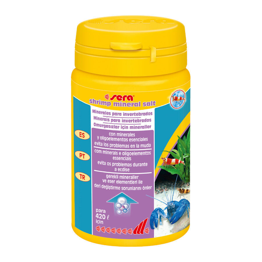 Sera Shrimp Mineral Salt Suplemento para invertebrados, , large Imagen numero 1