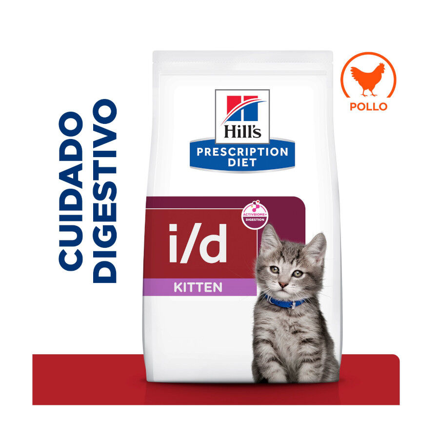 Hill&#039;s Prescription Diet i/d Kitten Digestivo Pienso Pollo para gatos thumbnail