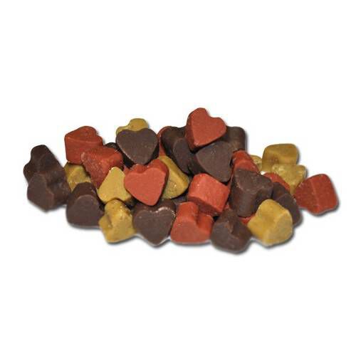 Criadores snack h&uacute;medo mini corazones para perros Imagen numero 2