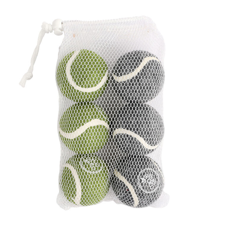 Minus One Bouncy Tennis Ball Pack de 6 pelotas de tenis para perros thumbnail