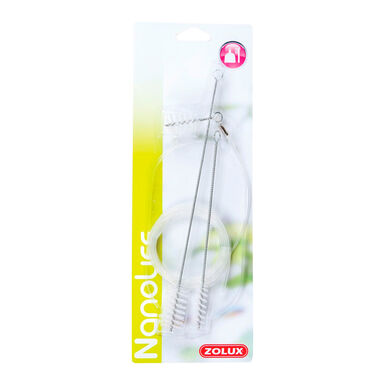 Zolux Aquaya Set de Cepillos de Limpieza para acuarios