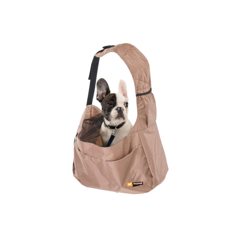 Ferplast Cruiser Bolsa Beige para Transporte de perros