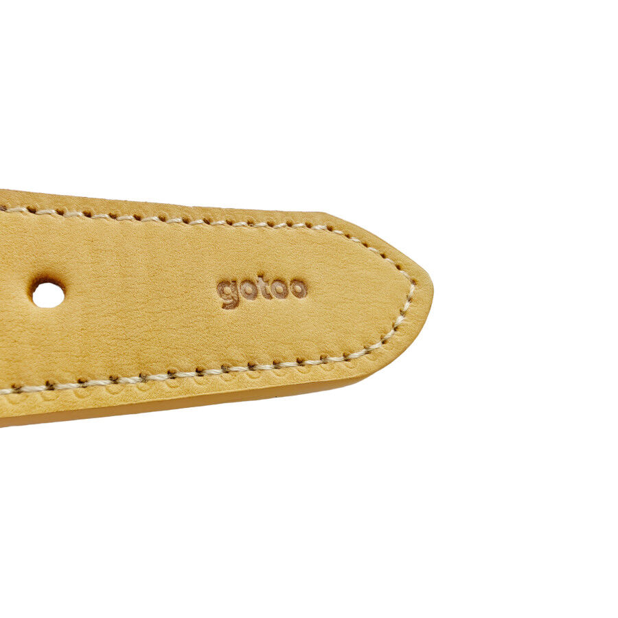 Gotoo Collar cuero azul para perros thumbnail