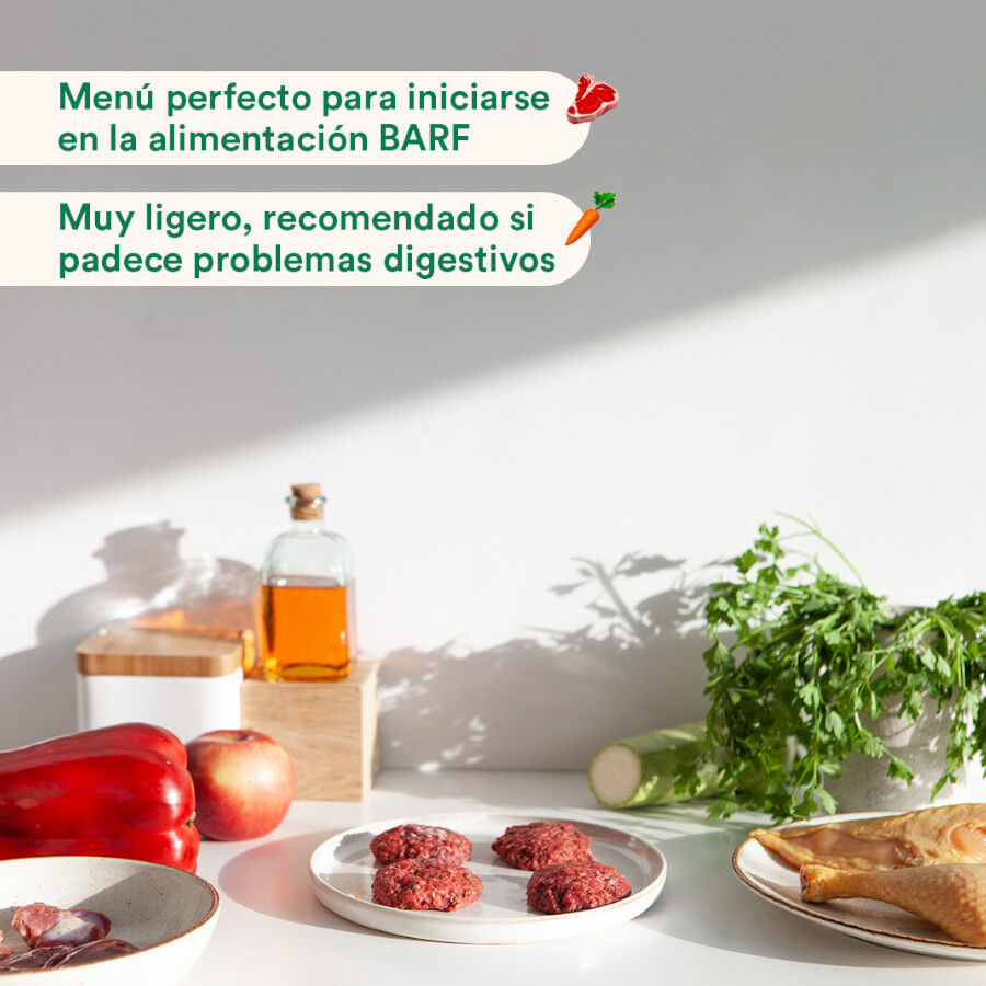 Wild Balance Barf Menú Completo Pack Iniciación comida congelada para perros thumbnail