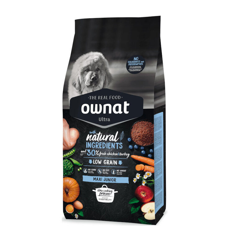 Ownat Maxi Junior Ultra Pollo y Pavo pienso para cachorros, , large image number null