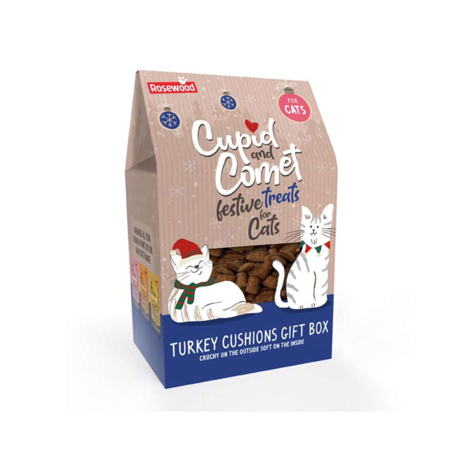 180 g Rosewood Cupid & Comet Bocaditos de Pavo para gatos, , large Imagen numero 1
