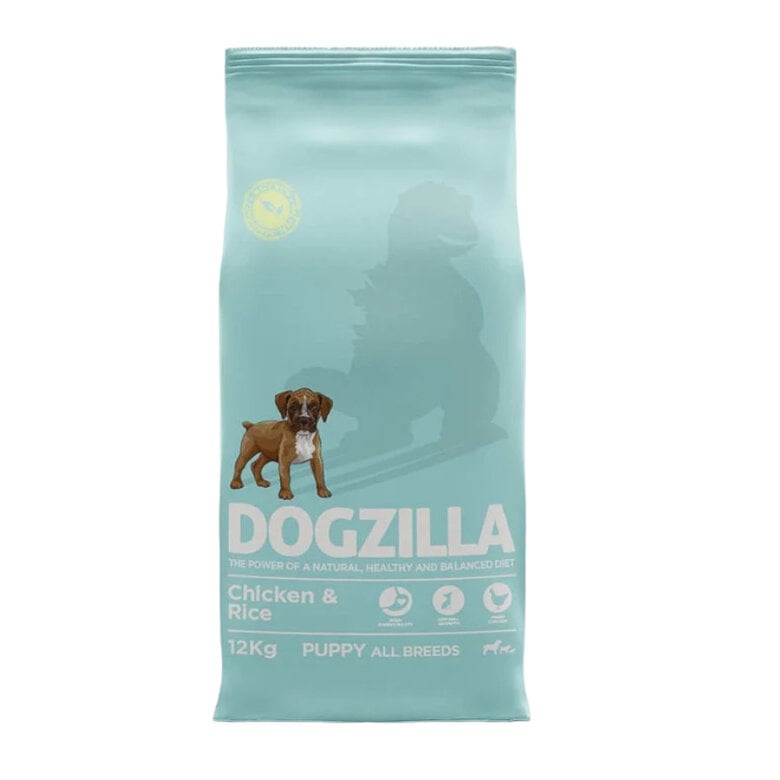 12 kg Dogzilla Puppy Pollo y Arroz pienso para cachorros,  Imagen numero 1 12 kg Dogzilla Puppy Pollo y Arroz pienso para cachorros, , large Imagen numero 1