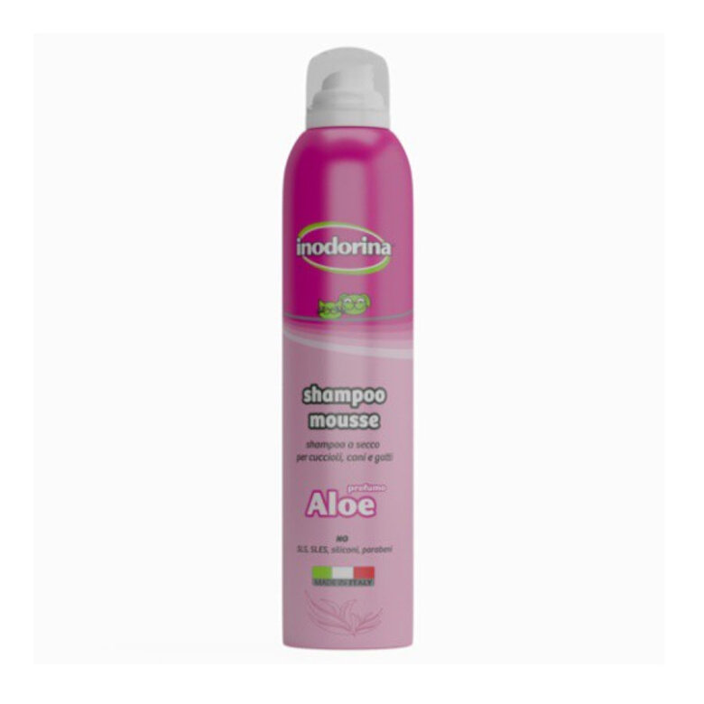 Inodorina Champú en Seco Aloe para perros y gatos,  Imagen numero 1 Inodorina Champú en Seco Aloe para perros y gatos, , large Imagen numero 1