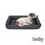 Leeby Colchoneta Suave Negra para perros, , large indicador imagen numero 2