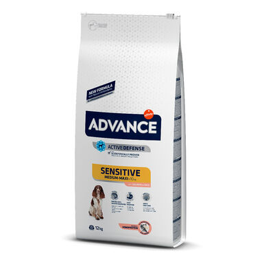 Affinity Advance Medium Maxi Sensitive Salmón y Arroz pienso para perros