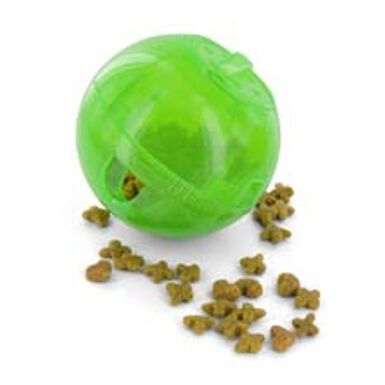 Nayeco Slimcat pelota portagolosinas verde para gatos