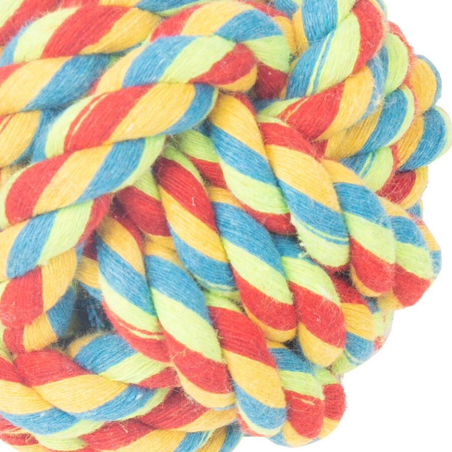 Tootoy! Pull Rope Ball Multicolor pelota de cuerda para perro thumbnail