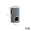 Leeby Bijou barril rascador con cama nido para gatos, , large indicador imagen numero 4
