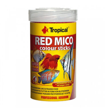 Tropical Red Mico Colour Stick alimento para peces