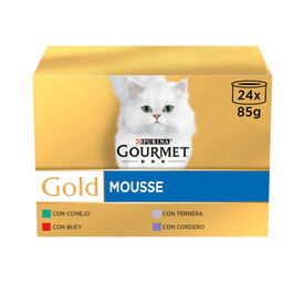 Gourmet Gold Mousse Sabores Variados