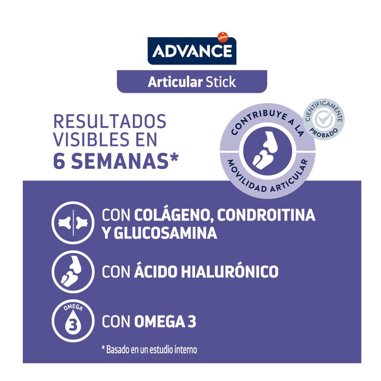 7 barritas Advance Articular Stick snack para perros,  Imagen numero 5 7 barritas Advance Articular Stick snack para perros, , large Imagen numero 5