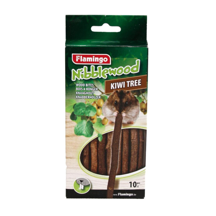 Flamingo Nibblewood Palitos de madera para roedores, , large Imagen numero 1