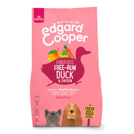 Edgard & Cooper Puppy Pato y Pollo pienso para cachorros