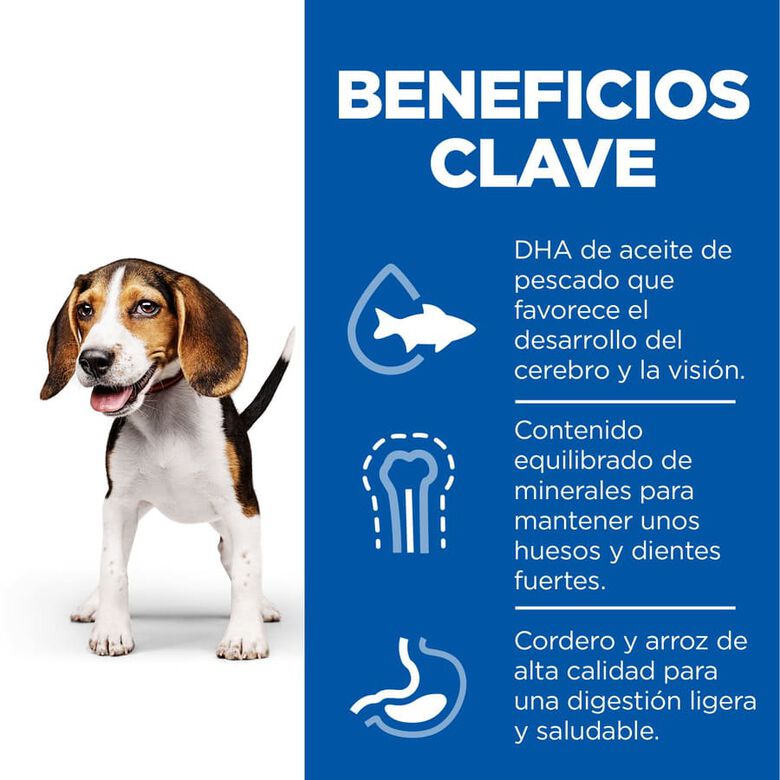 Hill&#039;s Science Plan Puppy Medium Cordero y arroz Pienso para perros thumbnail