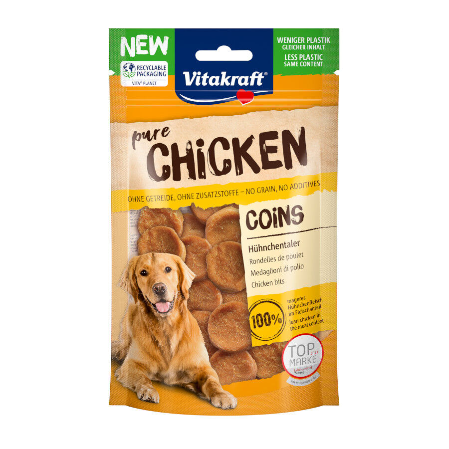 80 g Vitakraft Filetes de Pollo para perros, , large Imagen numero 1