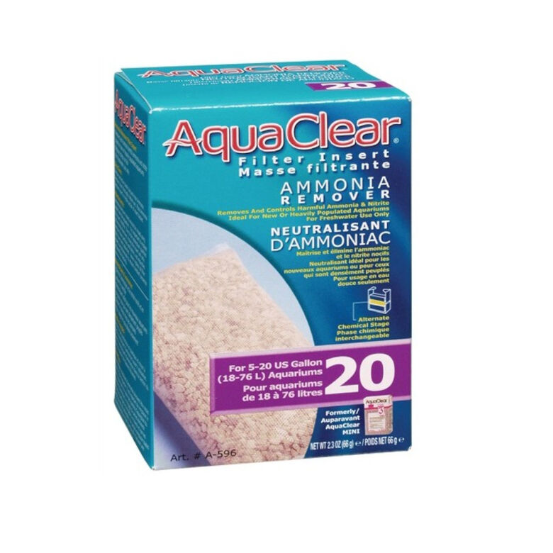 Fluval AquaClear Eliminador de Amoníaco para acuarios