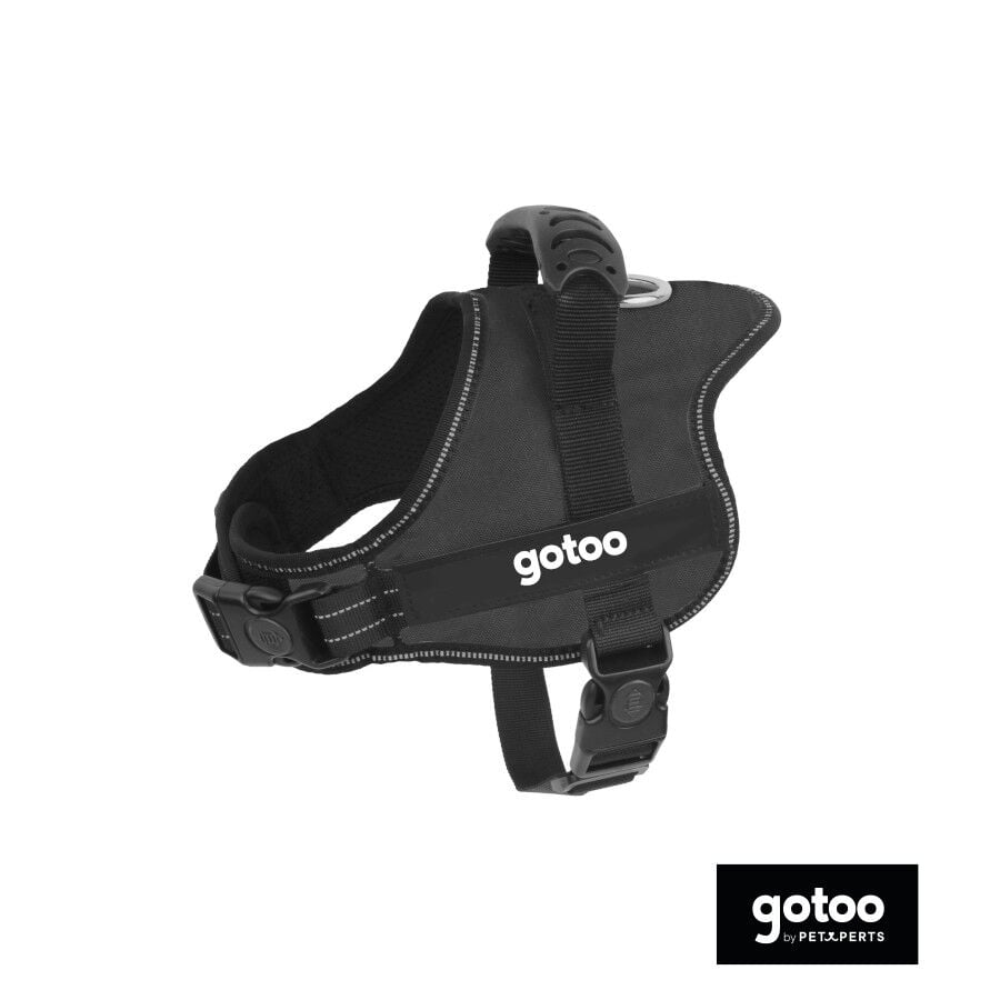 Gotoo Arn&eacute;s antitirones negro para perros, , large Imagen numero 2
