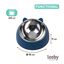Leeby Comedero Elevado Acero y Pl&aacute;stico Azul para gatos, , large indicador imagen numero 4