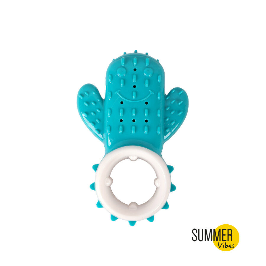 Summer Vibes Mordedor fr&iacute;o cactus azul para cachorros, , large Imagen numero 2