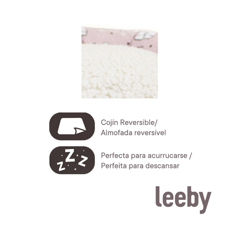 Leeby Cama Cueva Suave Gris para gatos,  Imagen numero 4 Leeby Cama Cueva Suave Gris para gatos, , large Imagen numero 4