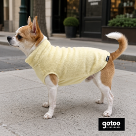 Gotoo Jersey Polar Amarillo para perros