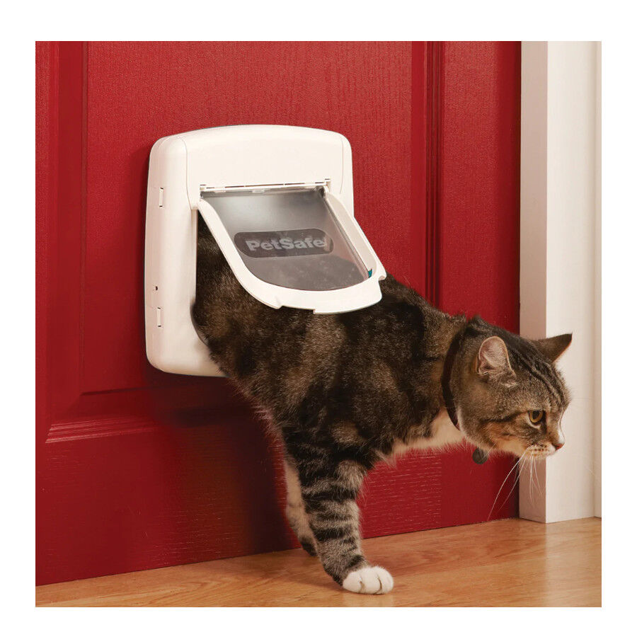 Petsafe Staywell Puerta Magn&eacute;tica Blanca para gatos, , large Imagen numero 2