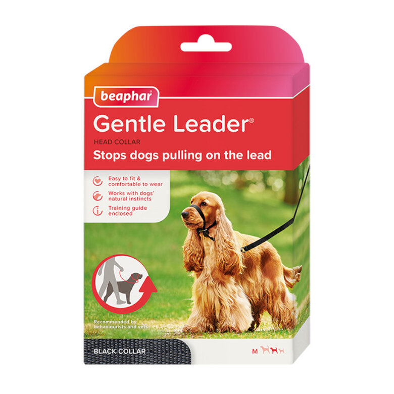 Beaphar Gentle Leader Collar de adiestramiento Negro para perros, , large image number null