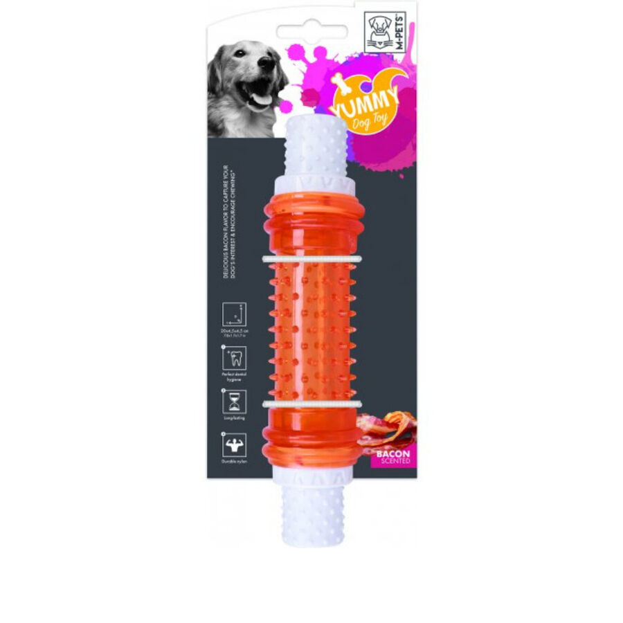 M-Pets Yummy Juguete con Sabor a Tocino para perros, , large Imagen numero 1