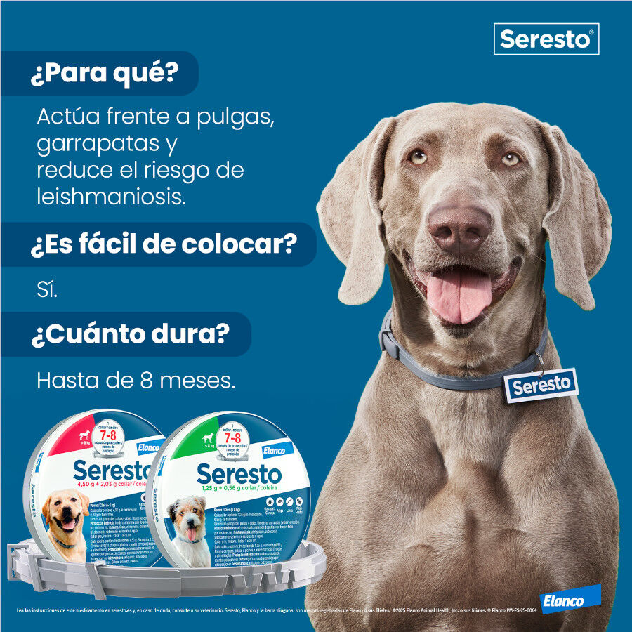 Seresto Collar Antiparasitario para perros thumbnail