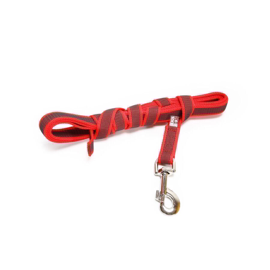 Julius K9 Correa de Adiestramiento Engomada Roja para perros, , large Imagen numero 3
