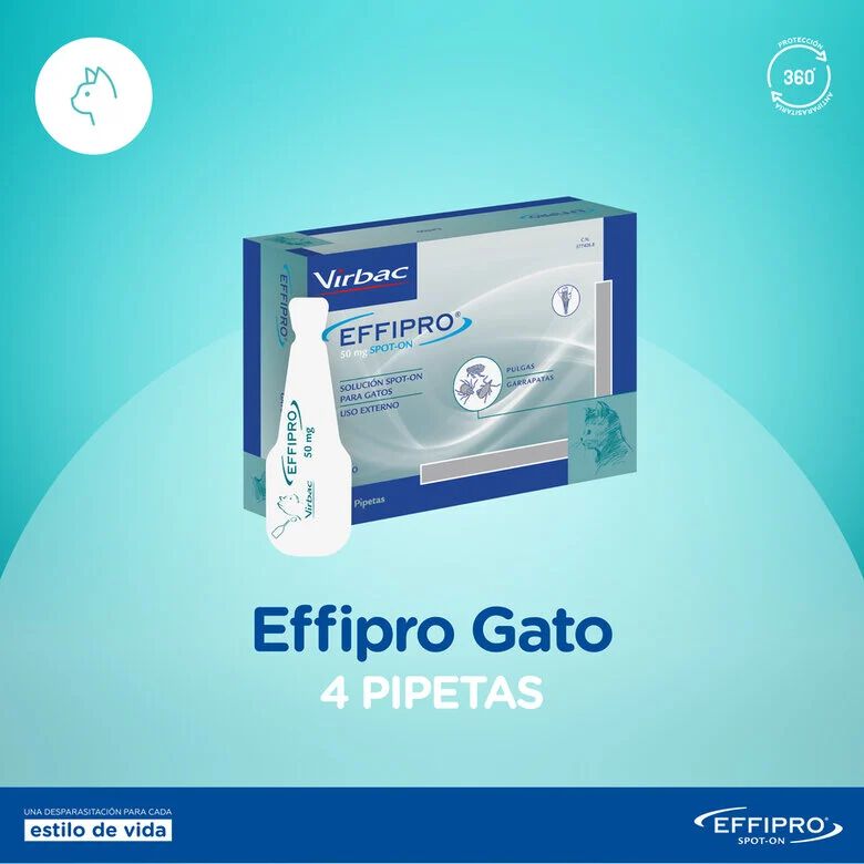 Effipro Pipetas Antiparasitarias para gatos thumbnail