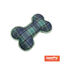 Tootoy! Tartan Bone Cuddler Blue Hueso de Peluche para perros, , large indicador imagen numero 1
