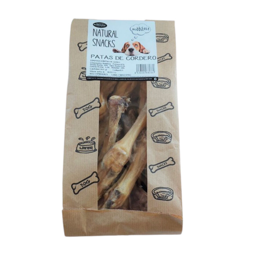 300 g Hobbitalf Patas de Cordero para perros, , large Imagen numero 1